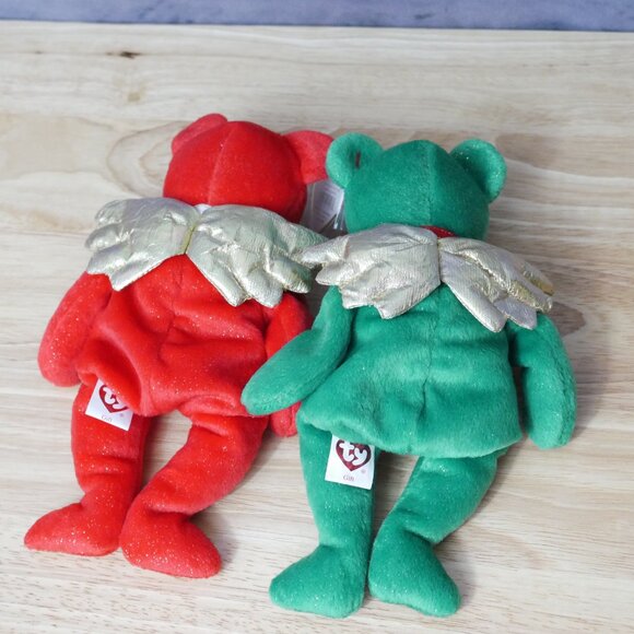 Ty Beanie Babies Peace and Joy Tacky Christmas - Picture 3 of 4